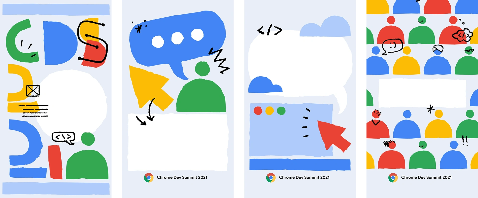 Instagram story backgrounds for Chrome Dev Summit