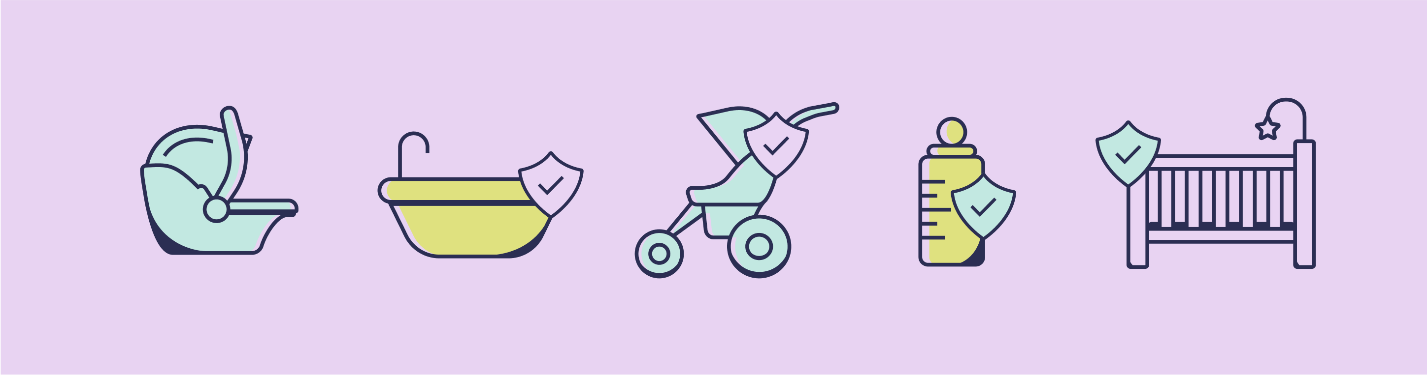 Illustrations used in Consumer Reports car seat selector