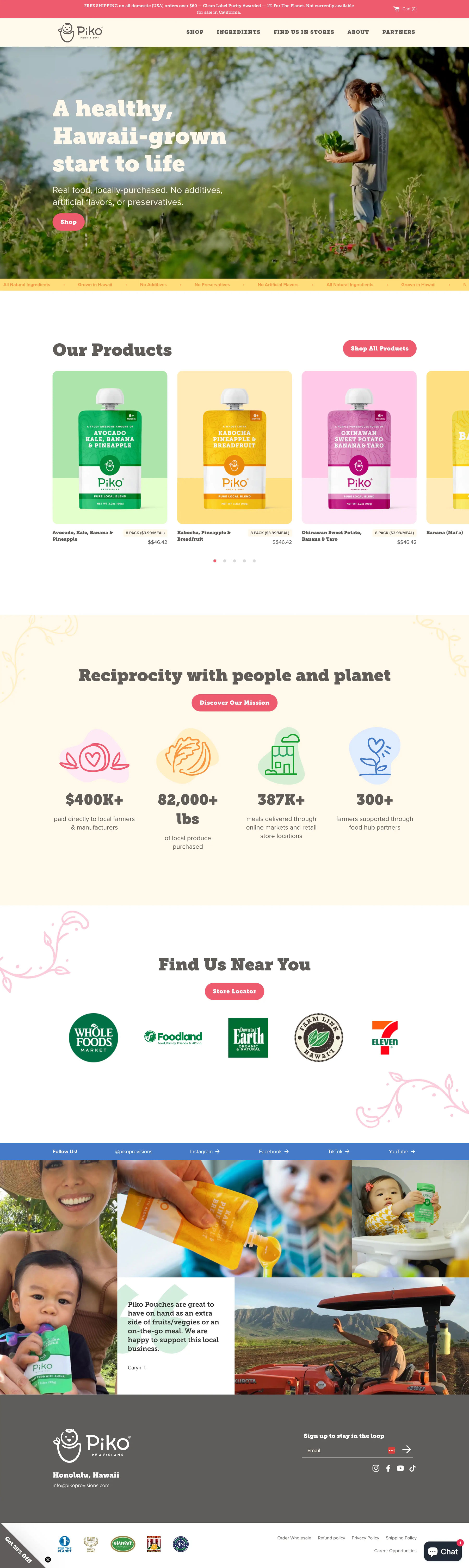 pikoprovisions.com preview